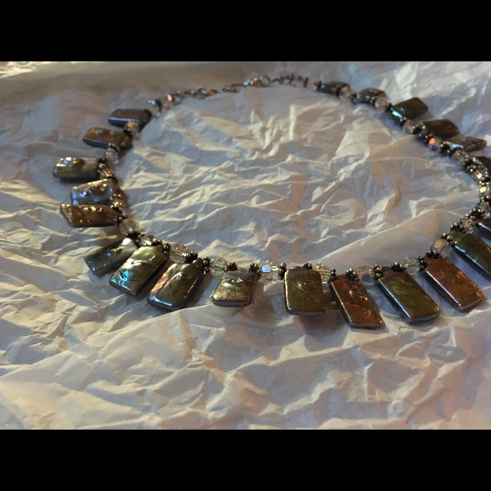 Silver/Blue Necklace